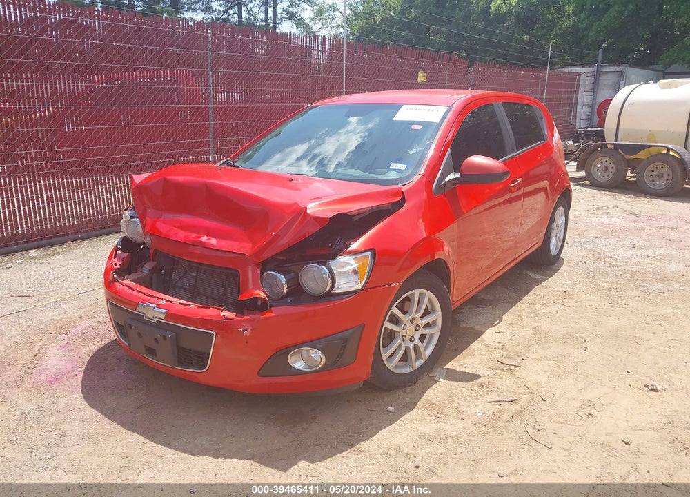 2013 CHEVROLET SONIC LT AUTO VIN: 1G1JC6SH7D4203640