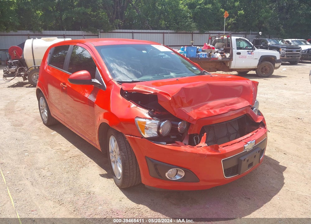2013 CHEVROLET SONIC LT AUTO VIN: 1G1JC6SH7D4203640