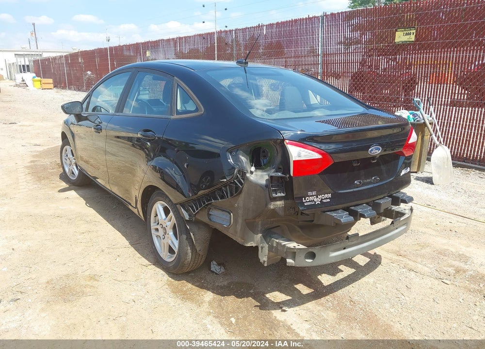 2019 FORD FIESTA SE VIN: 3FADP4BJ7KM114867
