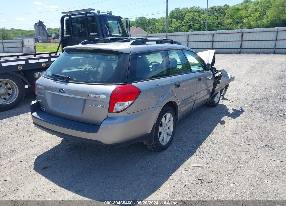 2008 SUBARU OUTBACK 2.5I/2.5I L.L. BEAN EDITION VIN: 4S4BP61CX87316259