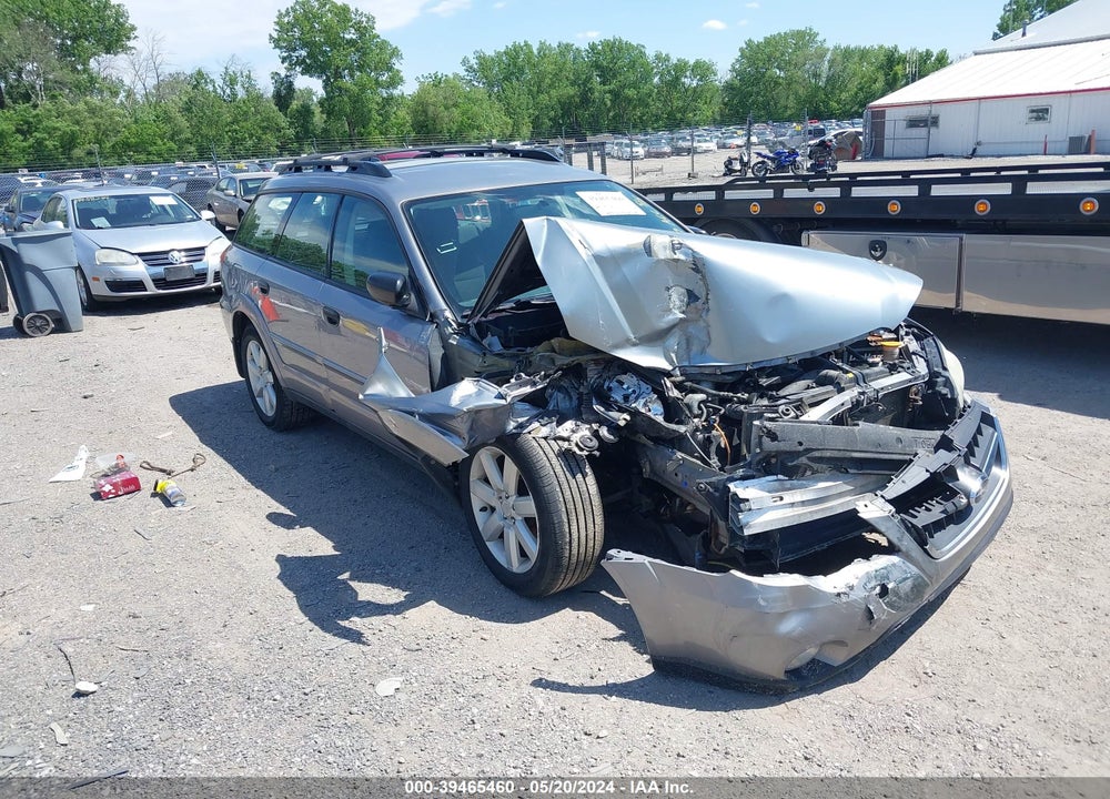 2008 SUBARU OUTBACK 2.5I/2.5I L.L. BEAN EDITION VIN: 4S4BP61CX87316259