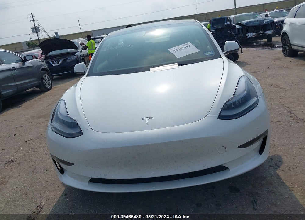 2022 TESLA MODEL 3 LONG RANGE DUAL MOTOR ALL-WHEEL DRIVE VIN: 5YJ3E1EB1NF335663