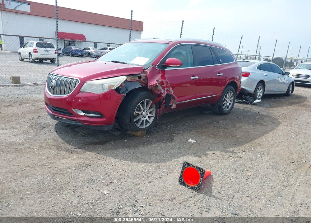 2014 BUICK ENCLAVE LEATHER VIN: 5GAKRBKD4EJ232422