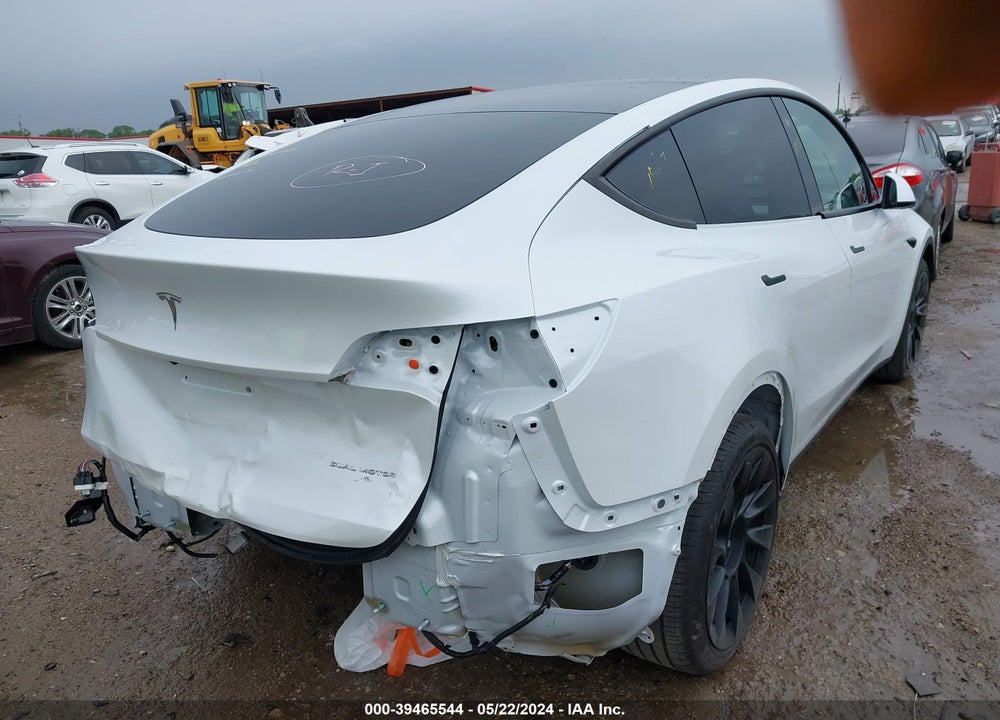 2021 TESLA MODEL Y LONG RANGE DUAL MOTOR ALL-WHEEL DRIVE VIN: 5YJYGDEE8MF108786