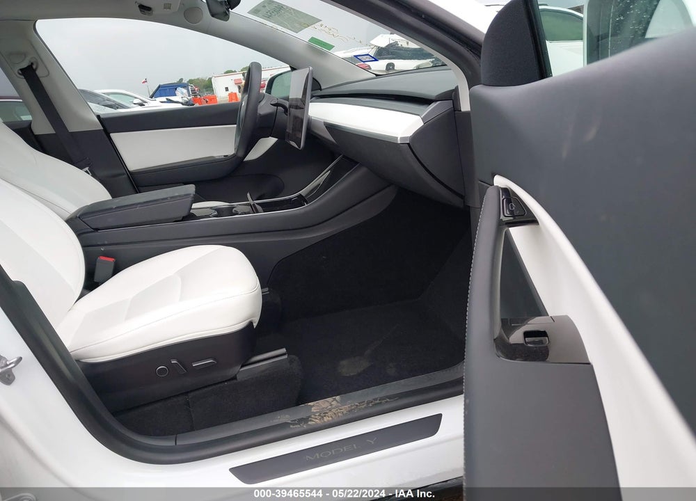 2021 TESLA MODEL Y LONG RANGE DUAL MOTOR ALL-WHEEL DRIVE VIN: 5YJYGDEE8MF108786