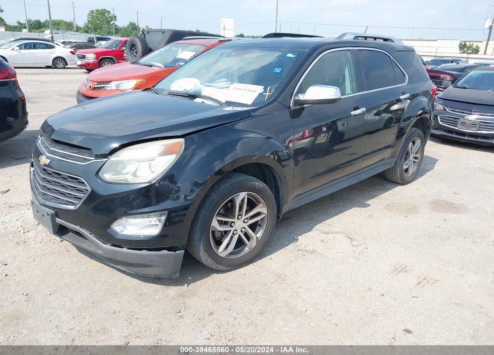 2016 CHEVROLET EQUINOX LTZ VIN: 2GNALDEK3G1110110