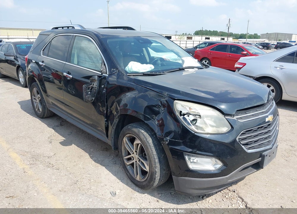 2016 CHEVROLET EQUINOX LTZ VIN: 2GNALDEK3G1110110