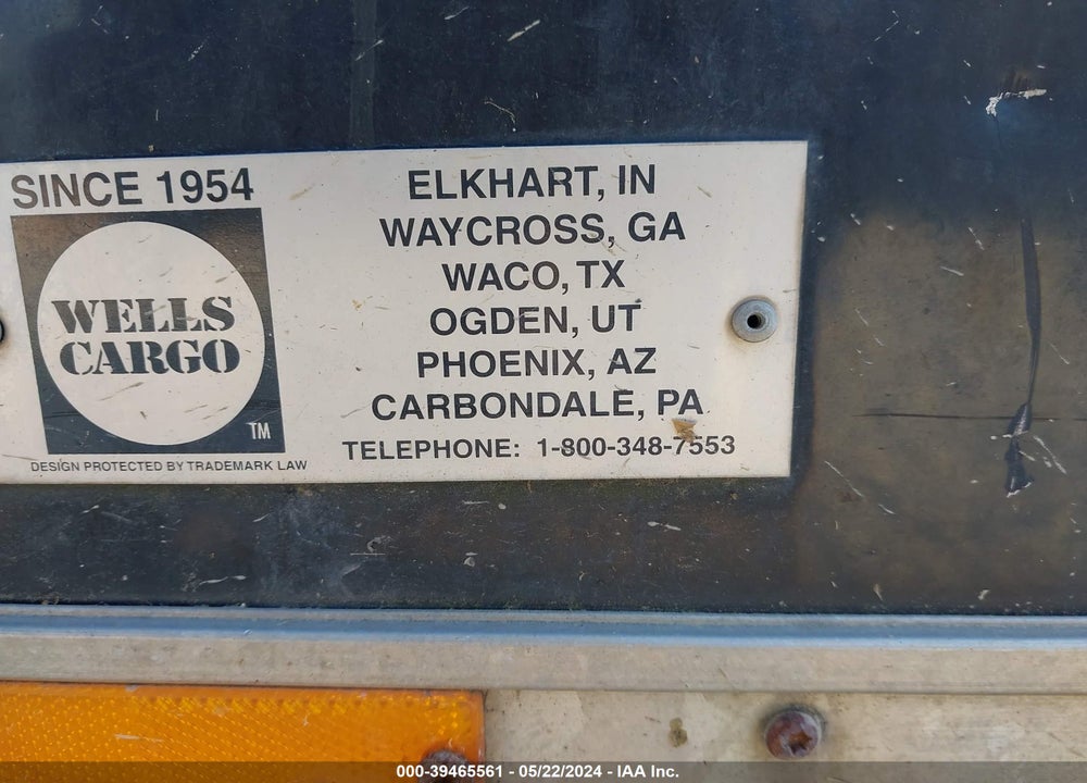 2004 WELLS CARGO WELLS CARGO VIN: 1W4200E1441105840