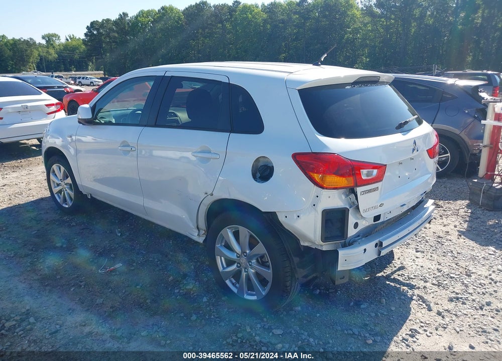 2015 MITSUBISHI OUTLANDER SPORT ES VIN: 4A4AP3AU9FE055411
