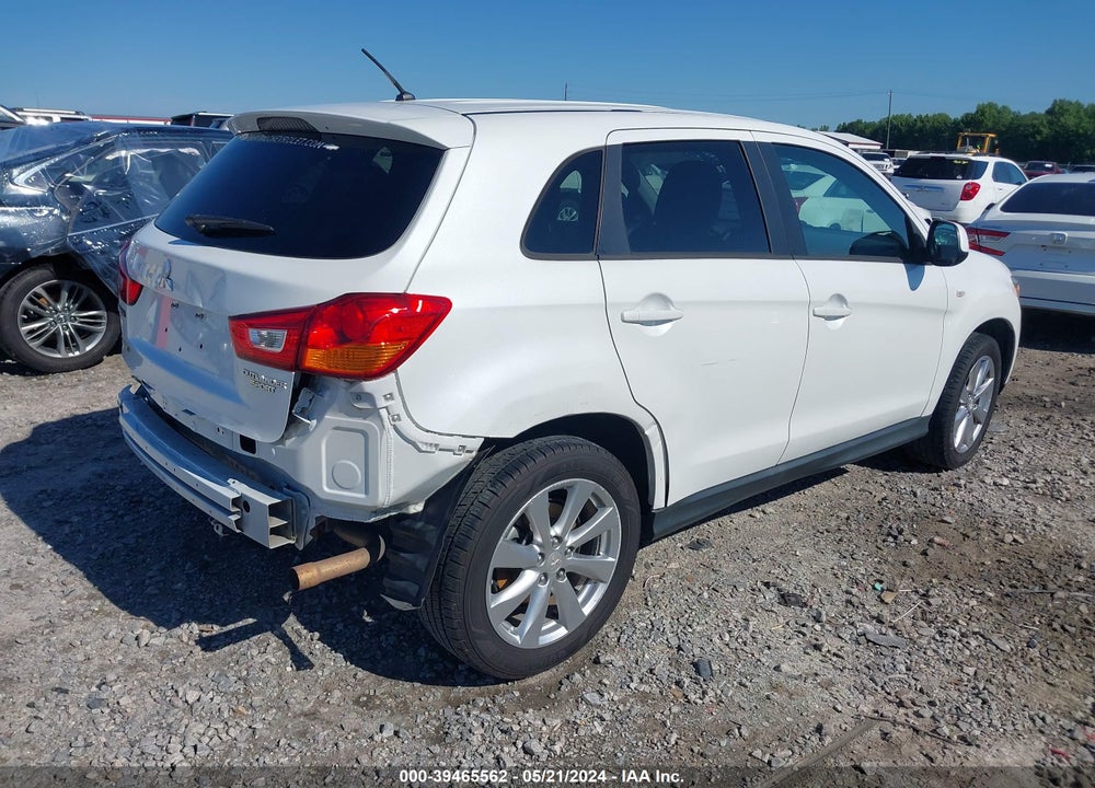 2015 MITSUBISHI OUTLANDER SPORT ES VIN: 4A4AP3AU9FE055411