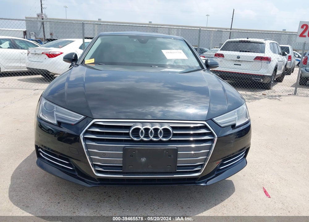 2017 AUDI A4 2.0T PREMIUM VIN: WAUGNAF4XHN015620