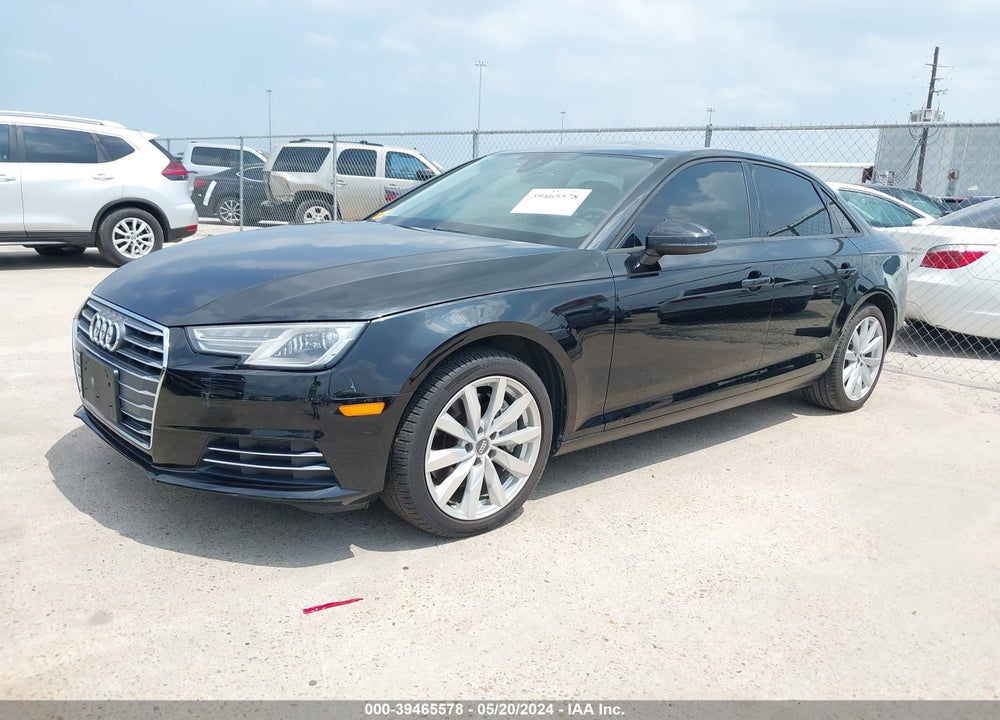 2017 AUDI A4 2.0T PREMIUM VIN: WAUGNAF4XHN015620