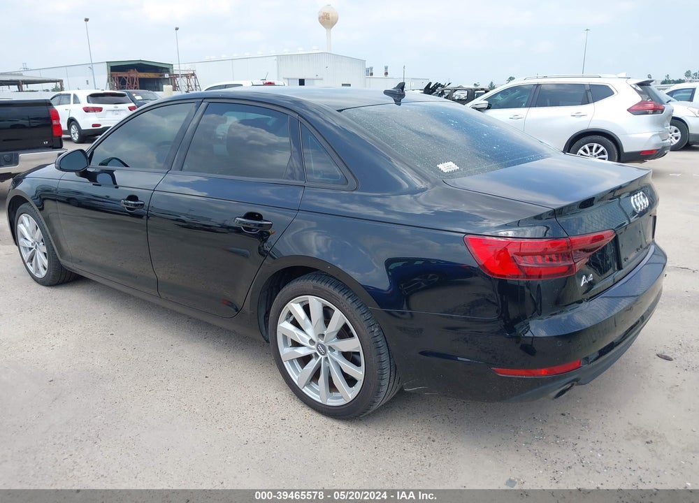 2017 AUDI A4 2.0T PREMIUM VIN: WAUGNAF4XHN015620