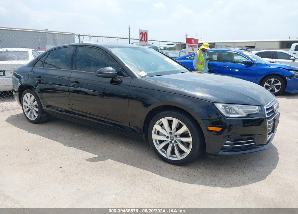 2017 AUDI A4 2.0T PREMIUM VIN: WAUGNAF4XHN015620