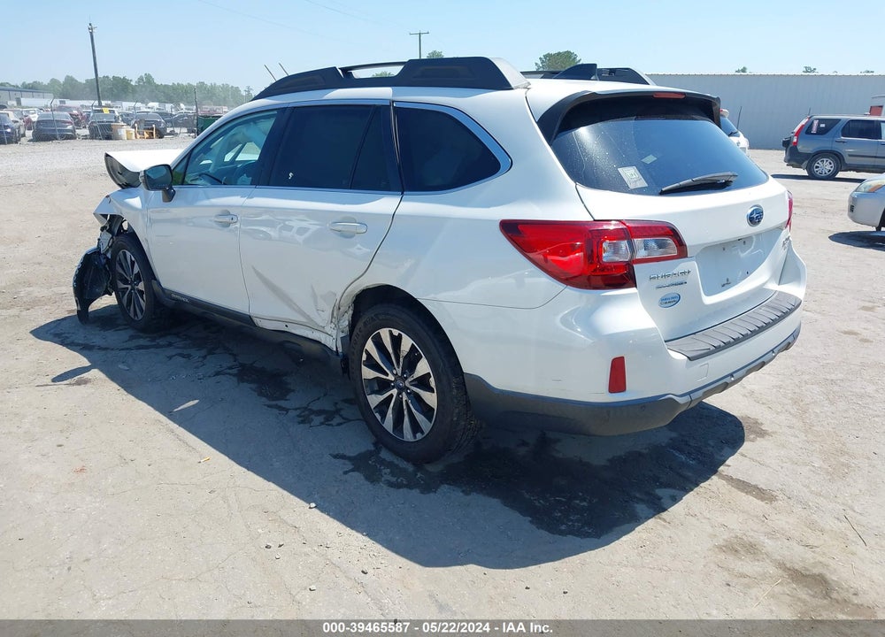 2017 SUBARU OUTBACK 2.5I LIMITED VIN: 4S4BSANC7H3427807