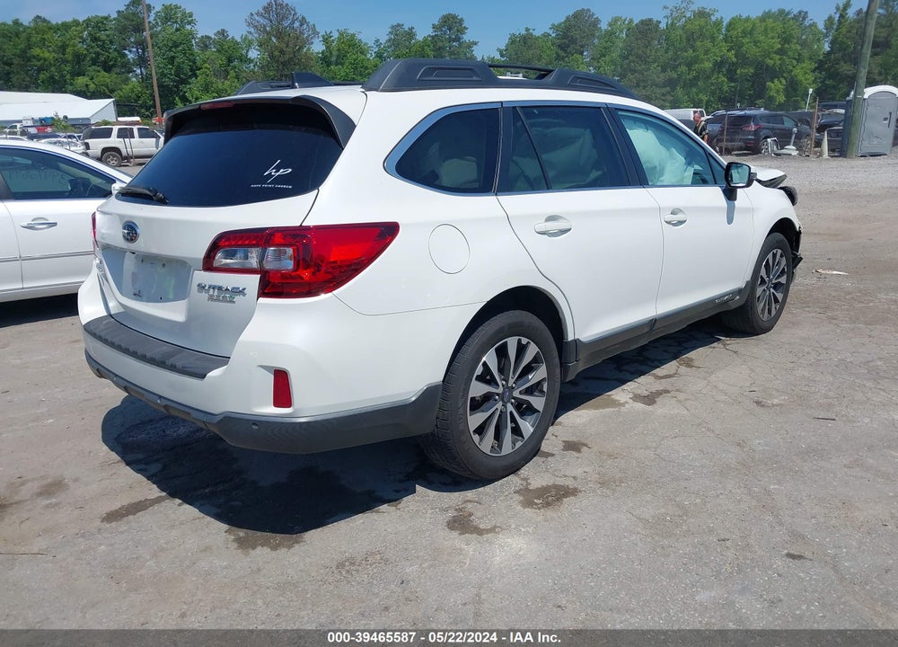 2017 SUBARU OUTBACK 2.5I LIMITED VIN: 4S4BSANC7H3427807