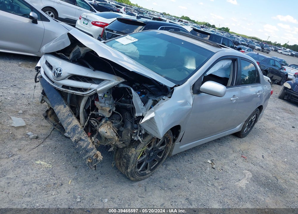 2011 TOYOTA COROLLA S VIN: 2T1BU4EEXBC626169