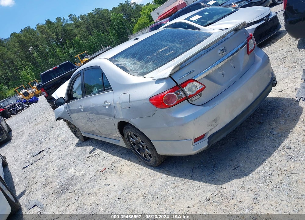 2011 TOYOTA COROLLA S VIN: 2T1BU4EEXBC626169