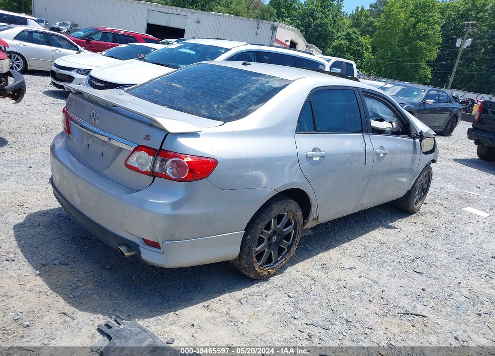 2011 TOYOTA COROLLA S VIN: 2T1BU4EEXBC626169