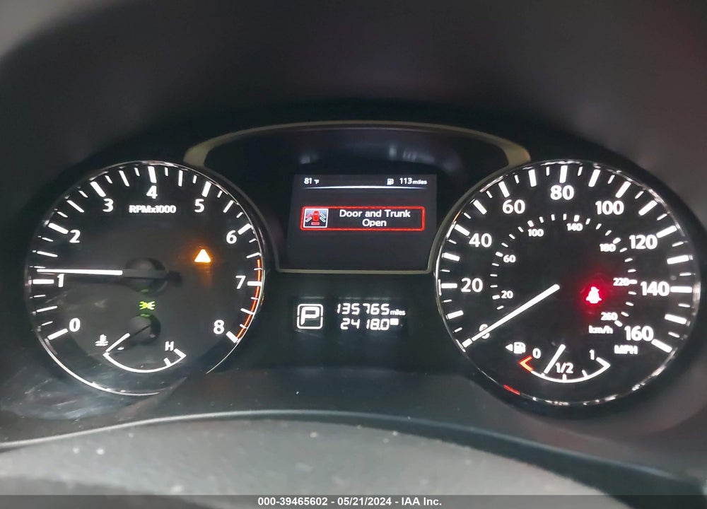 2015 NISSAN ALTIMA 2.5/2.5 S/2.5 SL/2.5 SV VIN: 1N4AL3AP3FN341788