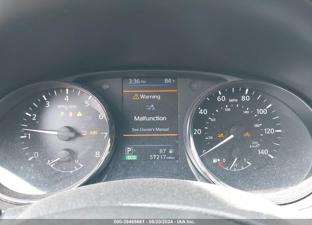2019 NISSAN ROGUE SV VIN: JN8AT2MT8KW265376