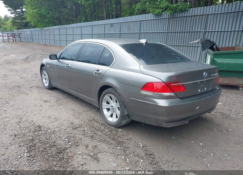 2008 BMW 750LI VIN: WBAHN83508DT86611