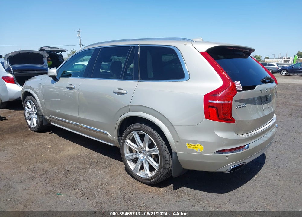 2016 VOLVO XC90 HYBRID T8 INSCRIPTION VIN: YV4BC0PL4G1046061