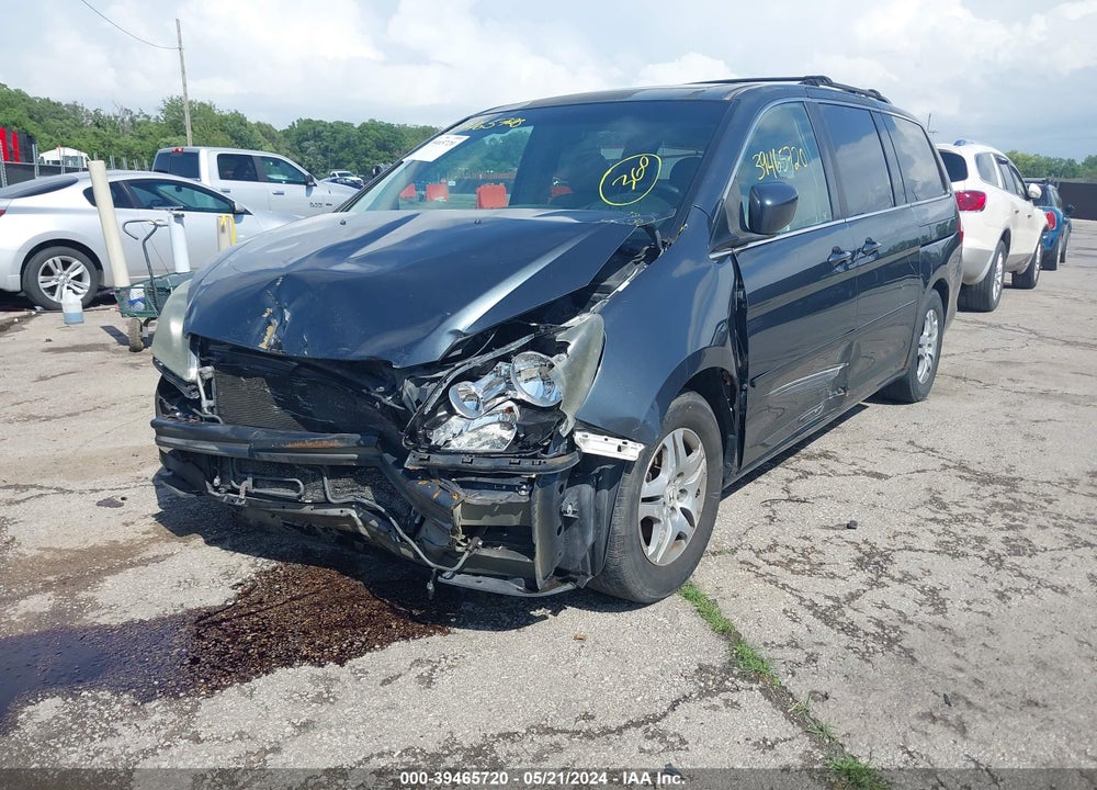 2006 HONDA ODYSSEY EX-L VIN: 5FNRL38756B462095