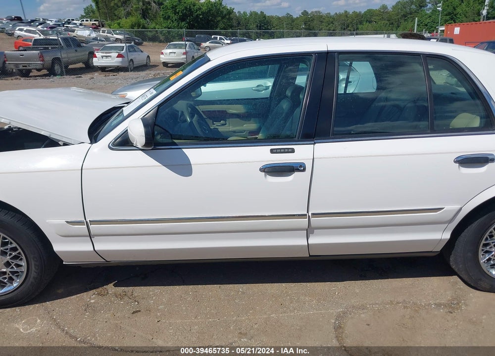2002 MERCURY GRAND MARQUIS GS VIN: 2MEFM74W12X634491