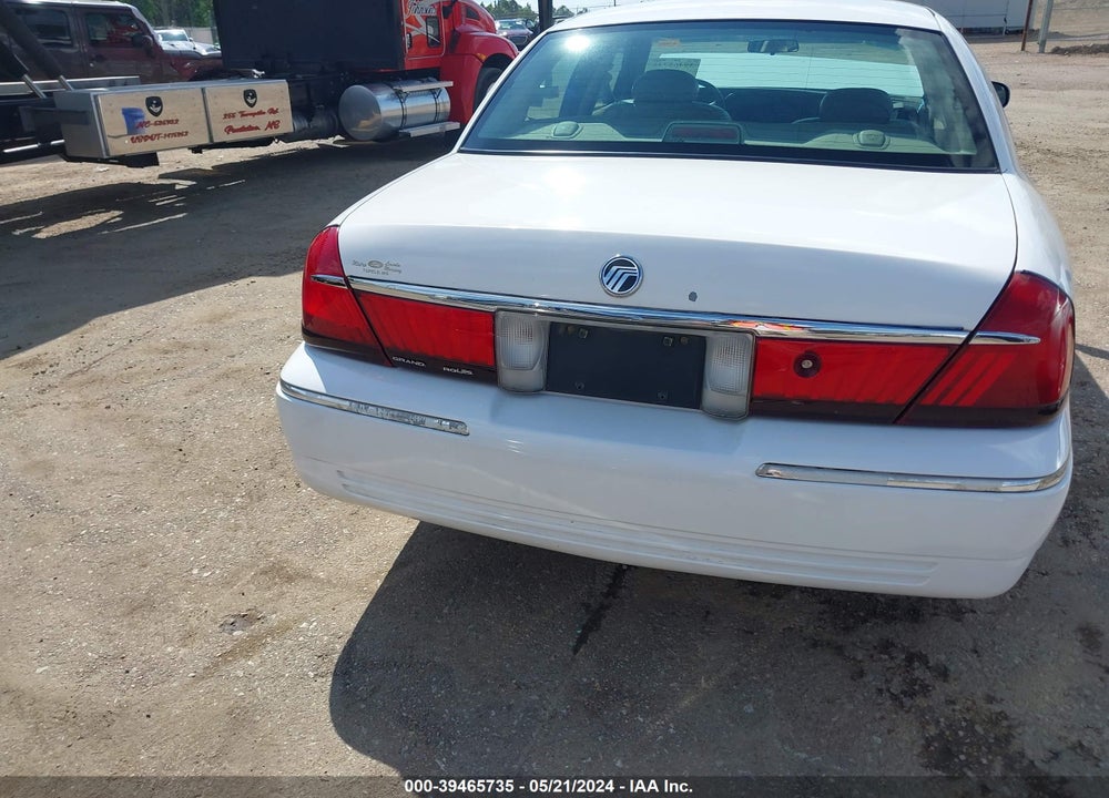 2002 MERCURY GRAND MARQUIS GS VIN: 2MEFM74W12X634491