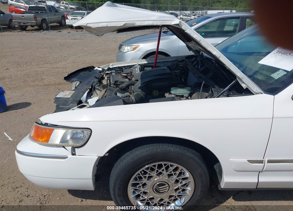 2002 MERCURY GRAND MARQUIS GS VIN: 2MEFM74W12X634491