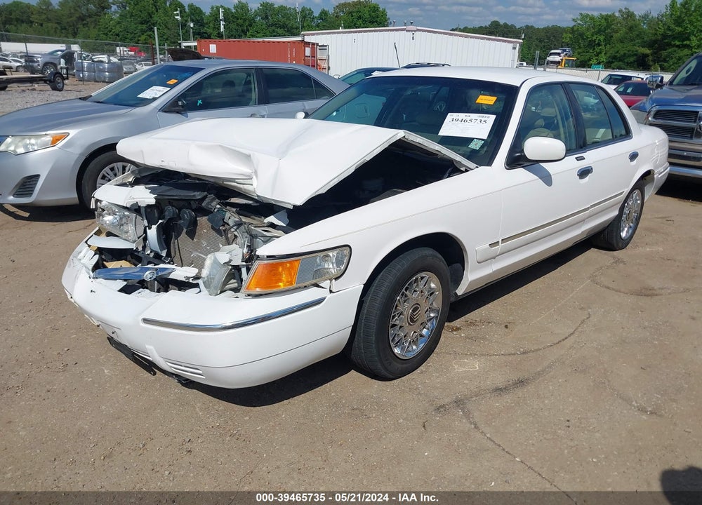 2002 MERCURY GRAND MARQUIS GS VIN: 2MEFM74W12X634491
