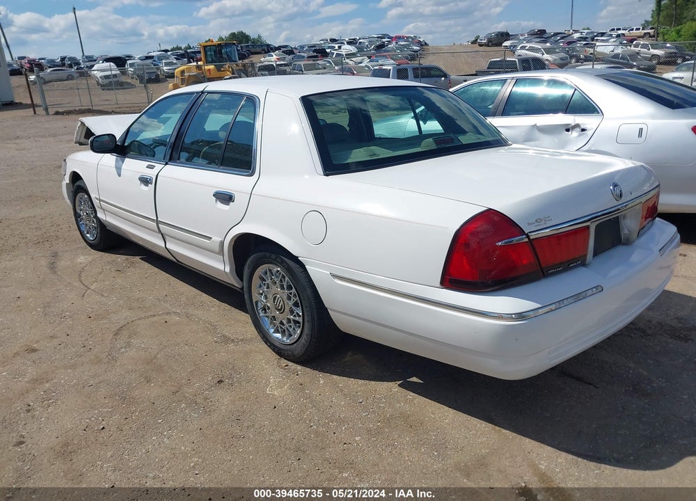2002 MERCURY GRAND MARQUIS GS VIN: 2MEFM74W12X634491