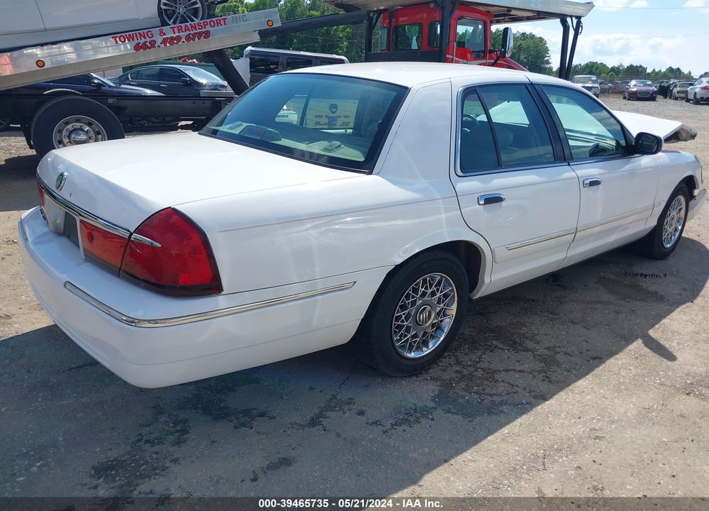 2002 MERCURY GRAND MARQUIS GS VIN: 2MEFM74W12X634491