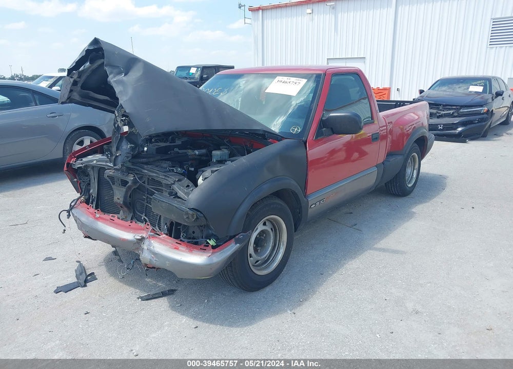 1999 CHEVROLET S-10 LS VIN: 1GCCS1443X8125676