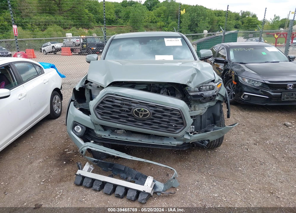 2022 TOYOTA TACOMA TRD OFF ROAD VIN: 3TMCZ5AN5NM487176