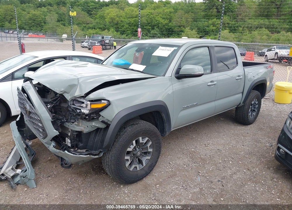 2022 TOYOTA TACOMA TRD OFF ROAD VIN: 3TMCZ5AN5NM487176