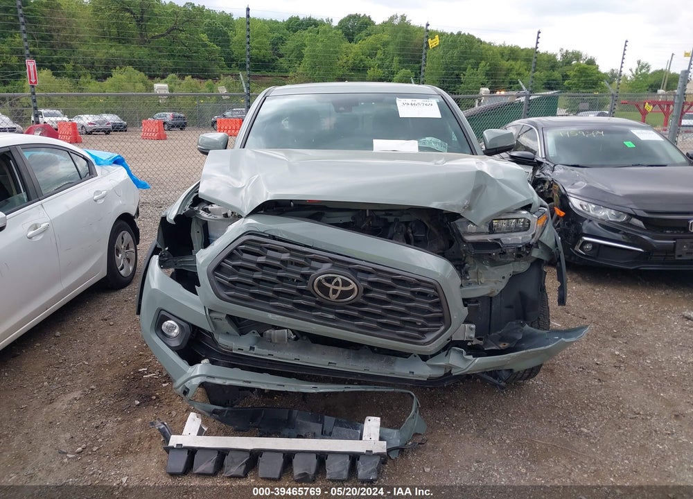 2022 TOYOTA TACOMA TRD OFF ROAD VIN: 3TMCZ5AN5NM487176