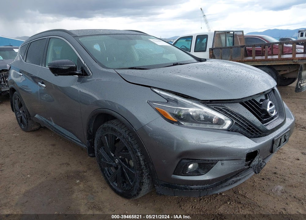 2018 NISSAN MURANO SL VIN: 5N1AZ2MH5JN141605