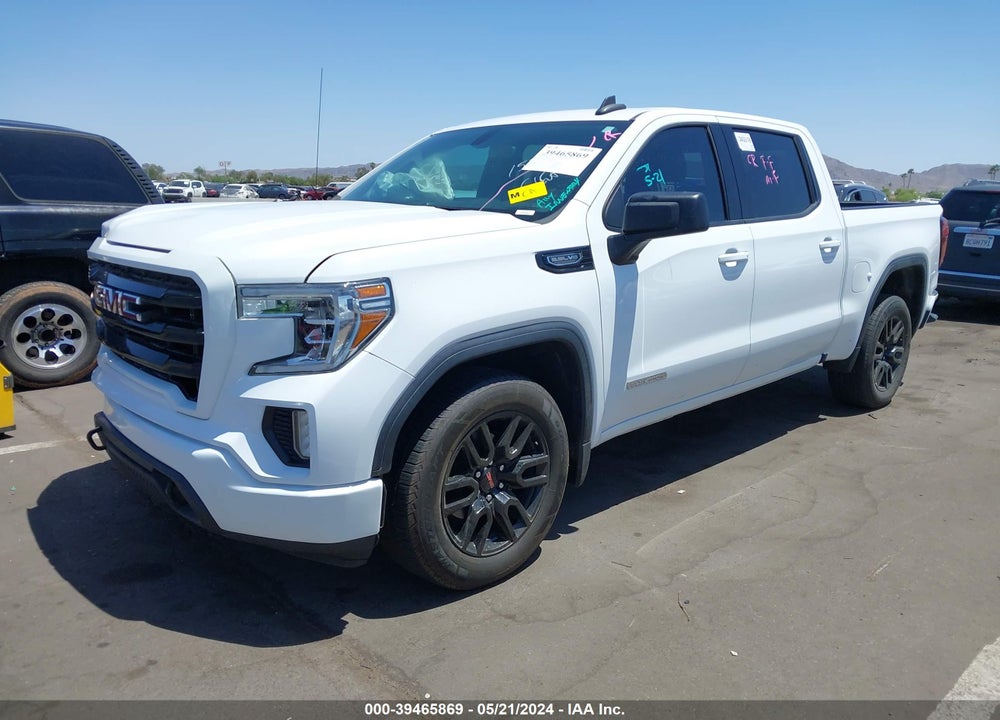 2020 GMC SIERRA 1500 2WD SHORT BOX ELEVATION VIN: 3GTP8CED7LG158985