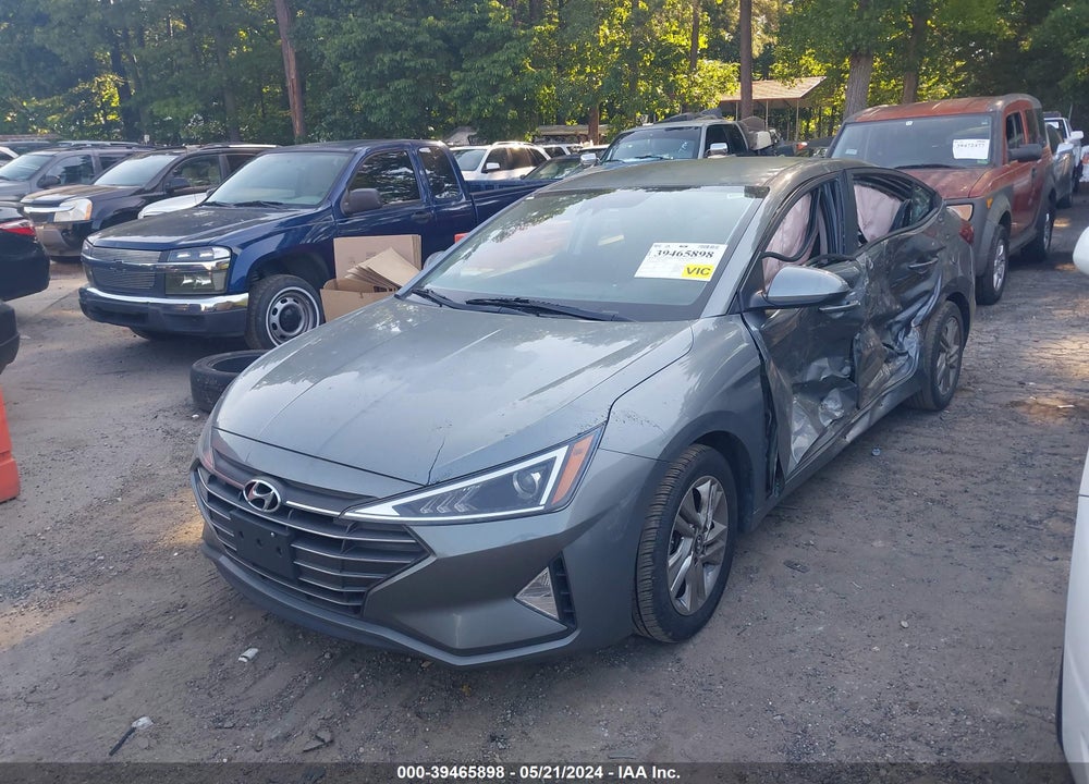 2019 HYUNDAI ELANTRA SEL VIN: KMHD84LF1KU745347