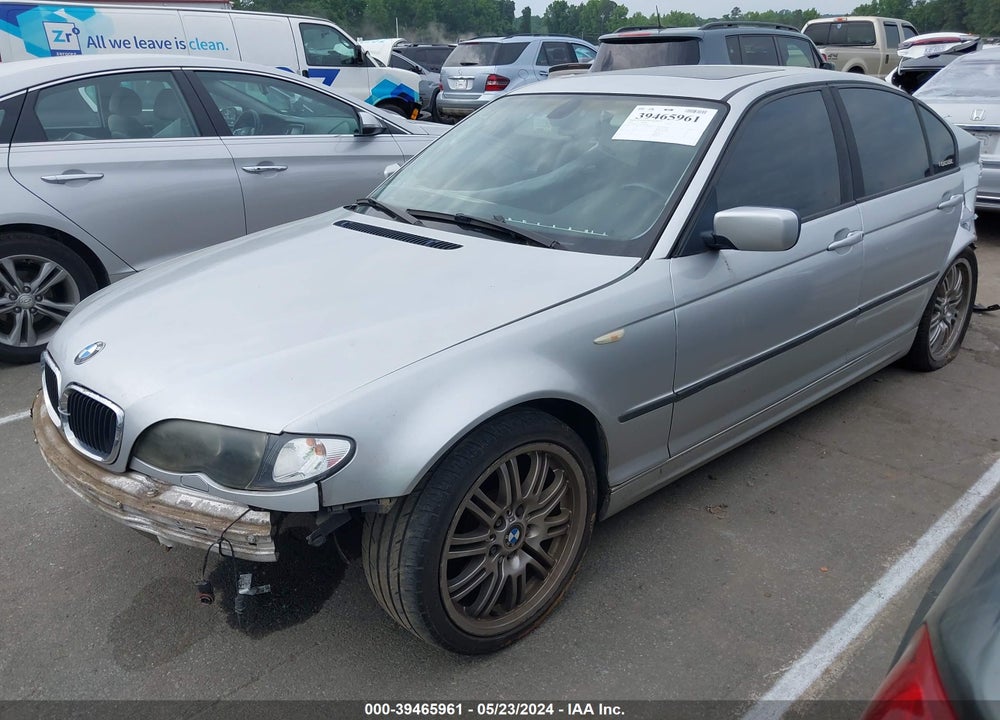 2003 BMW 325I VIN: WBAEV33443KL83339