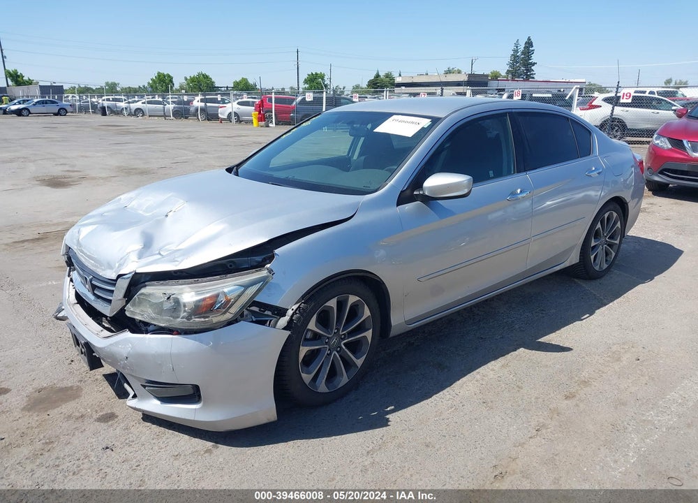 2015 HONDA ACCORD SPORT VIN: 1HGCR2F52FA089284
