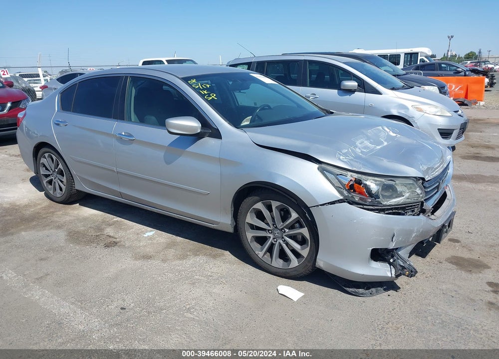 2015 HONDA ACCORD SPORT VIN: 1HGCR2F52FA089284