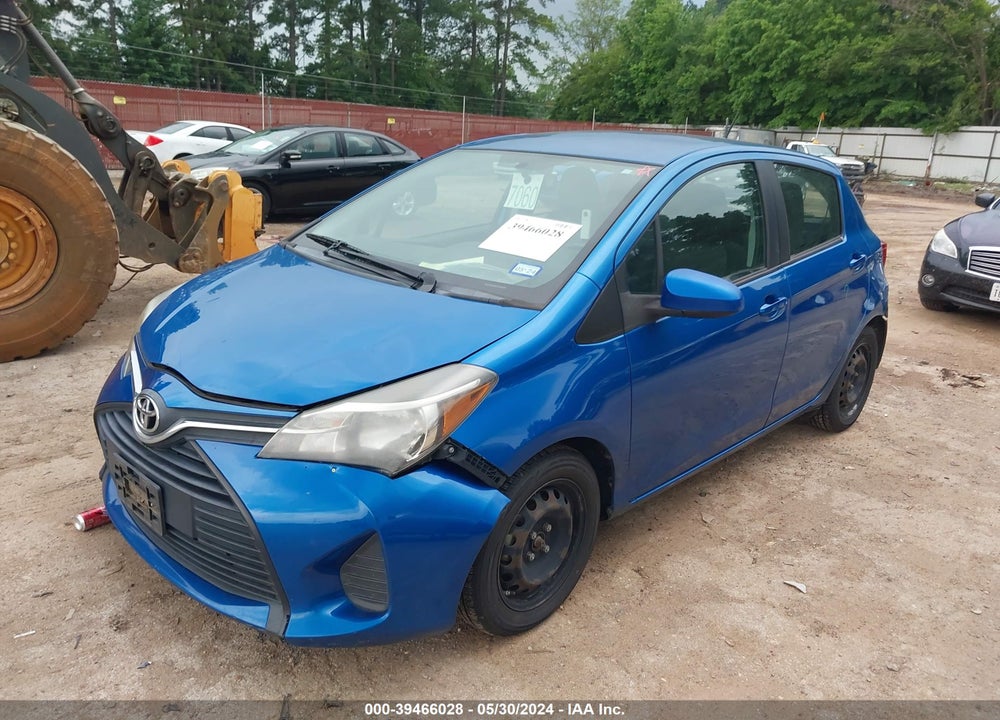 2016 TOYOTA YARIS L VIN: VNKKTUD30GA058407