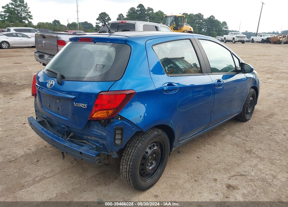 2016 TOYOTA YARIS L VIN: VNKKTUD30GA058407