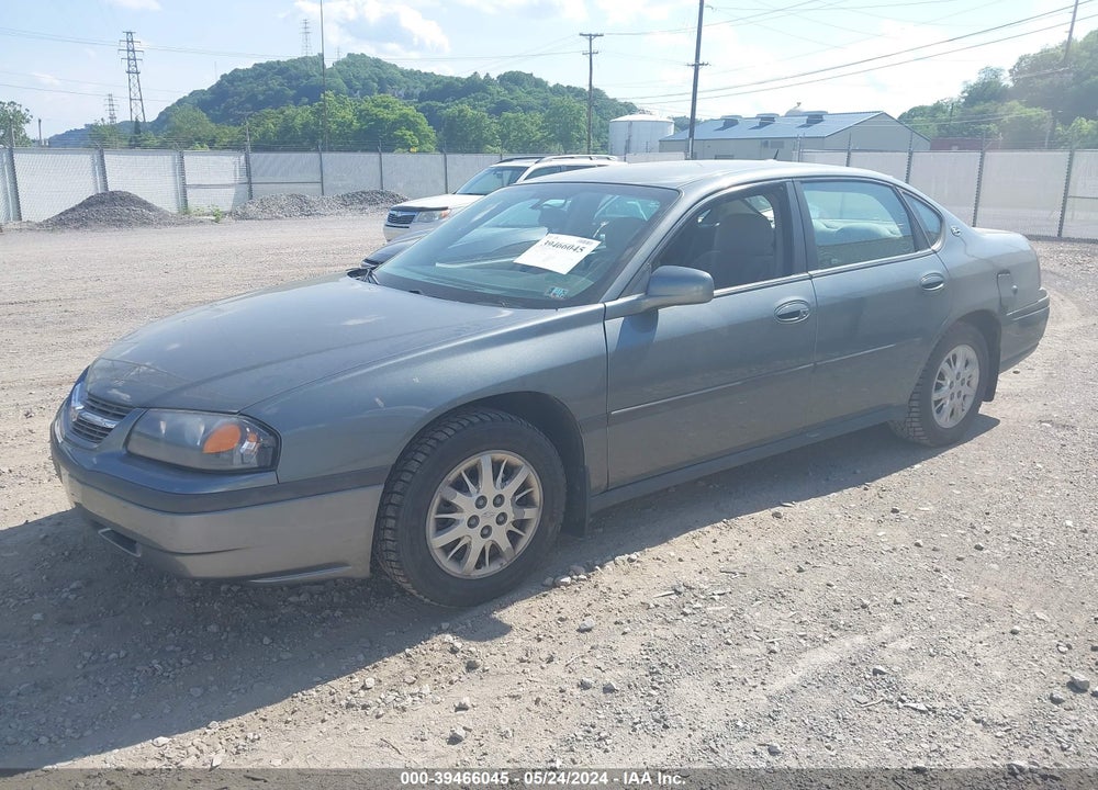 2005 CHEVROLET IMPALA VIN: 2G1WF52E959201352