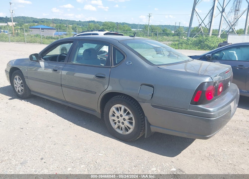 2005 CHEVROLET IMPALA VIN: 2G1WF52E959201352
