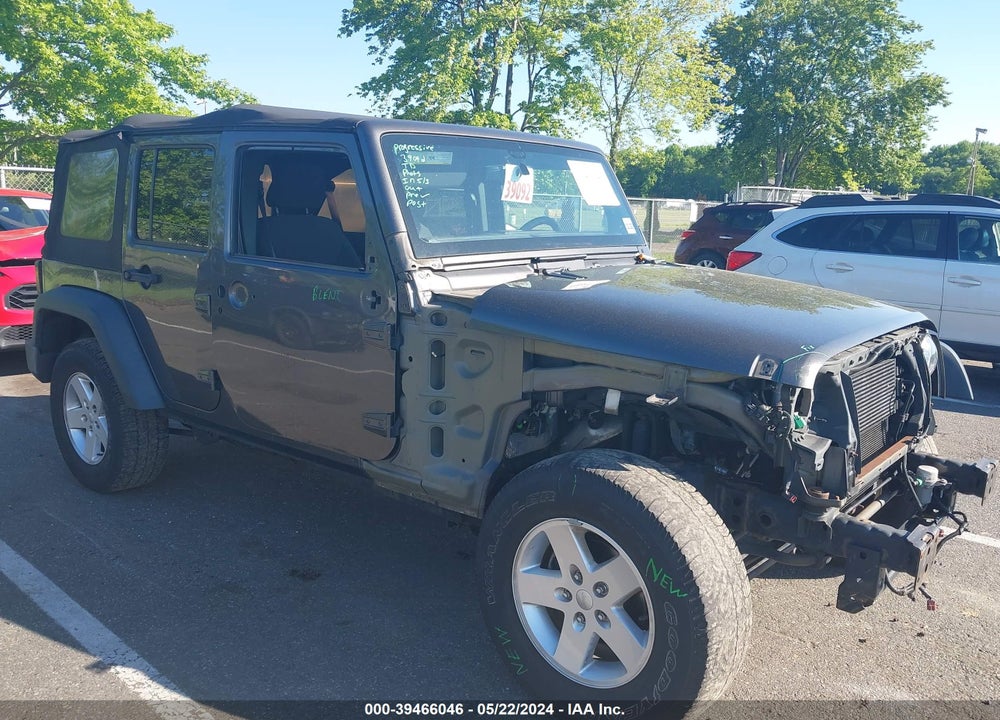 2017 JEEP WRANGLER UNLIMITED SPORT 4X4 VIN: 1C4BJWDG4HL754478