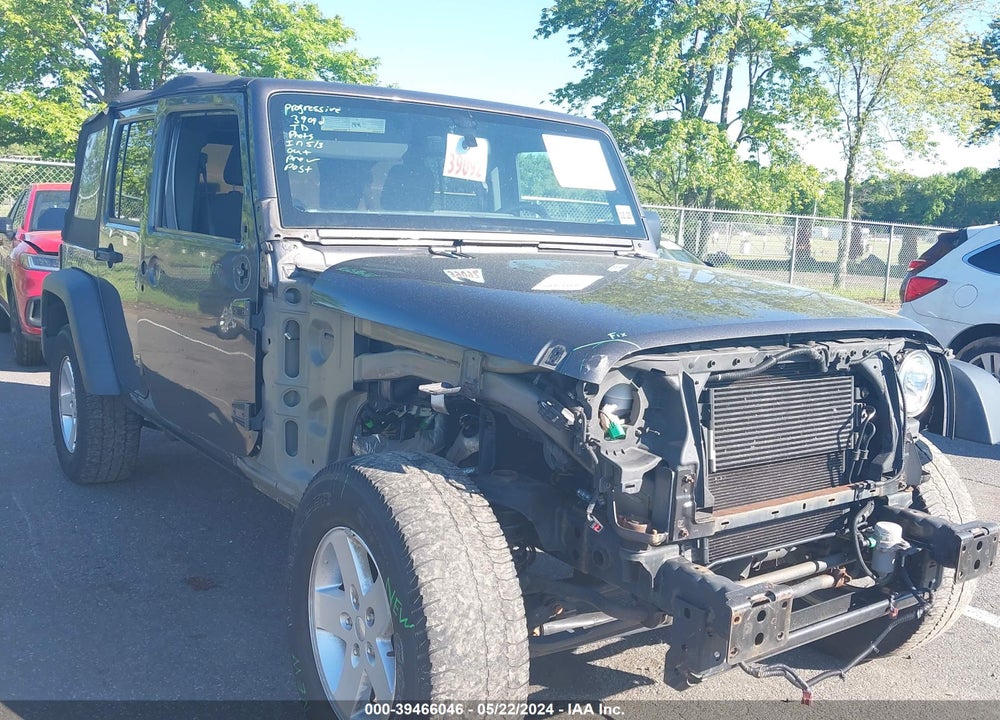 2017 JEEP WRANGLER UNLIMITED SPORT 4X4 VIN: 1C4BJWDG4HL754478